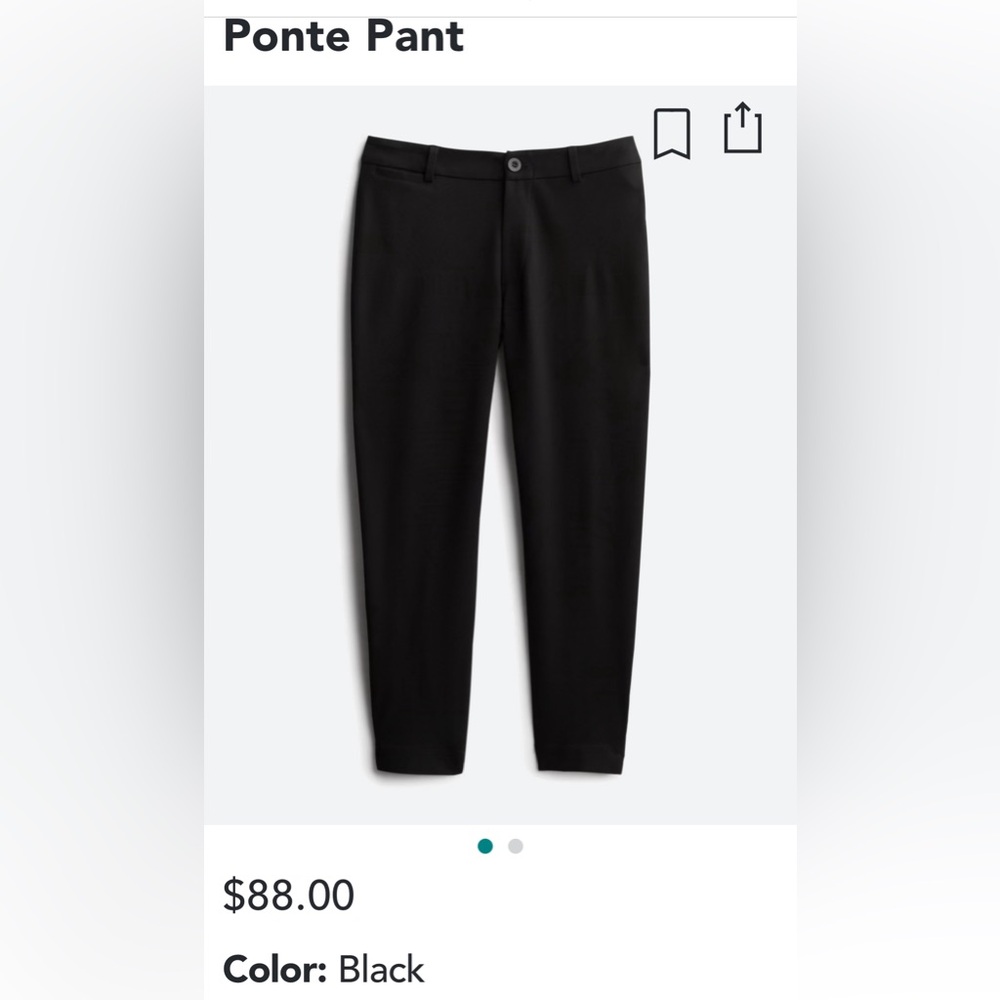 Kut from the Cloth size 18w black straight leg pant. Great condition Stitch Fix